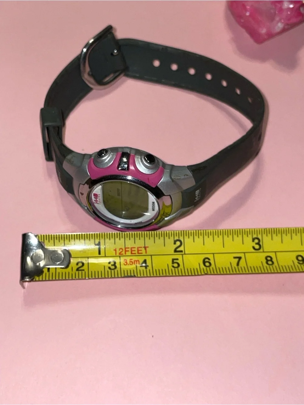 Timex 1440 Sports 143-T5J151 Indiglo Quartz Digital Women's Watch #0198 💎